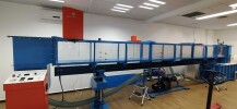 مجموعه‌ی تجهیزات آموزشی استاندارد «سینی هیدرولیک» به طول ۷ متر