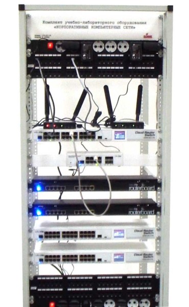 مجموعه تجهیزات آموزشی و آزمایشگاهی «شبکه‌های رایانه‌ی سازمانی»