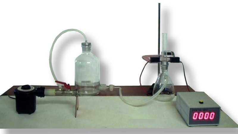 تجهیزات آموزشی«تعیین شاخص فرآیند آدیاباتیک برای گازها با استفاده از اسیلاتور»